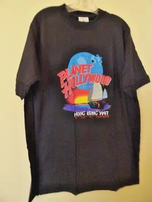 Buy Vintage Planet Hollywood Hong Kong T-Shirt 1997  A Day To Remember  Size XL • 23.34£