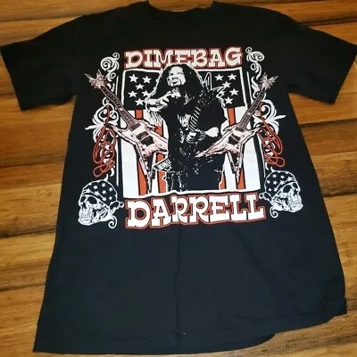 Buy Pantera Dimebag Darrell Death Gothic Metal Goat Hard Core T-Shirt Small • 12.13£