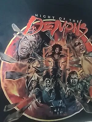 Buy Night Of The Demons Shirt RARE Original Lunaris Records Promo Horror Slasher  • 18.67£