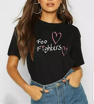 Buy Foo Fighters T-Shirt Funny Fashion I LOVE Foo Fighters T Shirt Concert 2024 • 15.99£