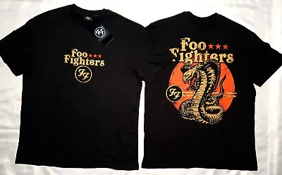 Buy FOO FIGHTERS (See Back) T-SHIRT XSto3XL CHARCOAL COTTON BNWT PRIMARK LICENSED • 22.95£