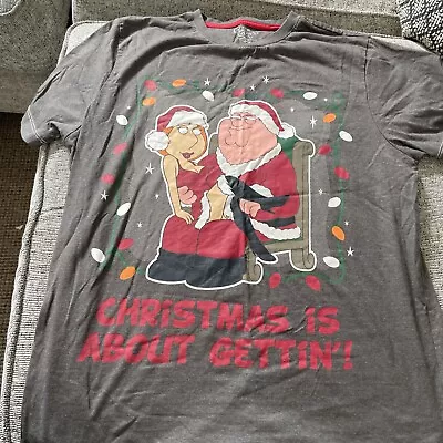 Buy Men’s Large Family Guy T-shirt Christmas  • 3.50£