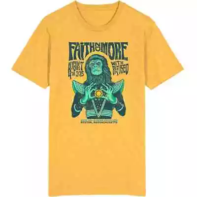 Buy HOT SALE! Faith No More And Refused Boston 2016 Distressed Unisex T-Shirt • 18.66£