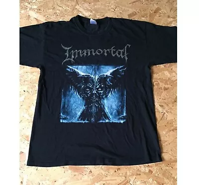 Buy Vintage 90s Immortal Dark Black Metal Band T Shirt • 15.86£