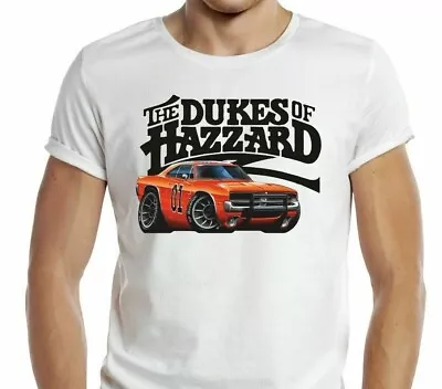 Buy Dukes Of Hazard T-shirt General Lee Car Retro Tv Show 01 Daisy Duke Classic Cool • 5.99£