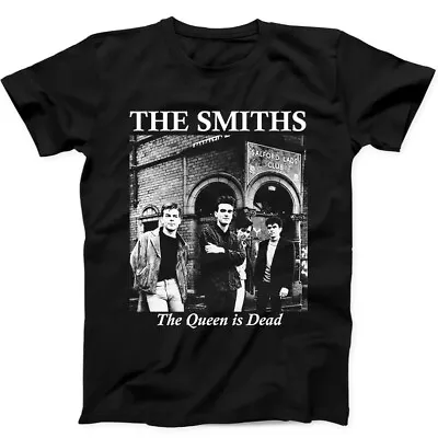 Buy The Smiths The Queen Is Dead Punk Band Music Gift Tee Black T Shirt 20 • 12.70£