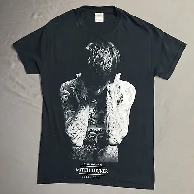 Buy Mitch Lucker Men's Small, Black In Memoriam 1984-2012 T-Shirt (26) • 9.79£