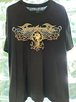 Buy Finntroll T-shirt Sz XL 2005 Spikefarm Black Folk Metal Korpiklaani Trollfest • 18.20£