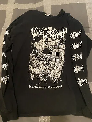 Buy VOIDCEREMONY LS Shirt L Death Metal Stargazer Cynic Dream Unending The Chasm • 22.37£