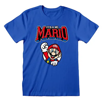 Buy Super Mario Bros. T Shirt Official  Its A Me Mario  Nintendo Game NEW Small • 9.99£