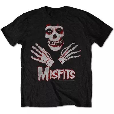 Buy The Misfits Men's Hands T-Shirt Black • 15.95£
