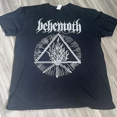 Buy Behemoth Band T-Shirt Gildan Adult XL Extra Large Death Metal Pagan Logo Design • 16.50£