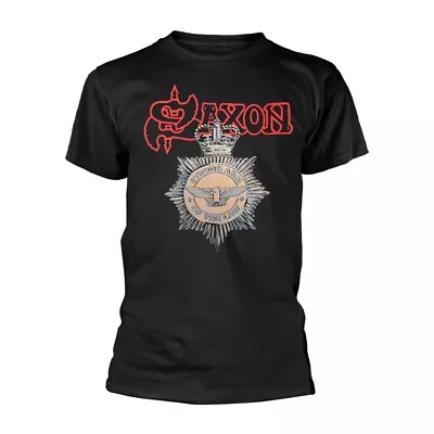 Buy Saxon Strong Arm Of The Law Official Tee T-Shirt Mens Unisex • 18.20£