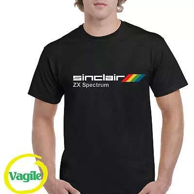 Buy SINCLAIR ZX SPECTRUM COMPUTER T-SHIRT - Vintage Retro 80s PC Video Games • 7.59£