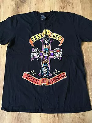 Buy Vintage Guns N Roses Appetite For Destruction T Shirt 2013 Large Vgc • 7.93£