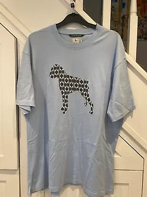 Buy ONE TRUE SAXON Vintage T Shirt Short Sleeve With Dog Logo Mens Size 2XL • 15£