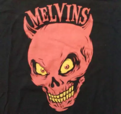 Buy MELVINS DEMON SKULL SHIRT LARGE ORIGINAL Nirvana Mudhoney Amrep Ipecac Redd Kros • 27£