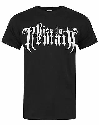 Buy Rise To Remain Black Band Logo Short Sleeved T-Shirt (Mens) • 18.95£