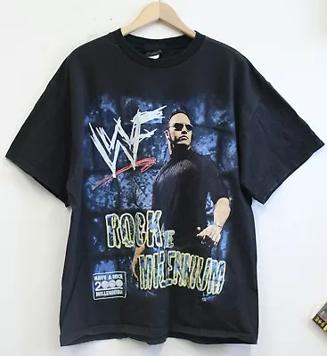 Buy WWF Rock The Millenium  The Rock  2000 XL T-Shirt • 38.86£