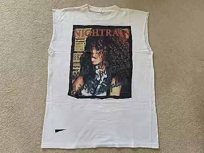 Buy GUNS N ROSES Vtg T-shirt 1989 Slash GNR LIES Appetite For Destruction NIGHTRAIN • 199£