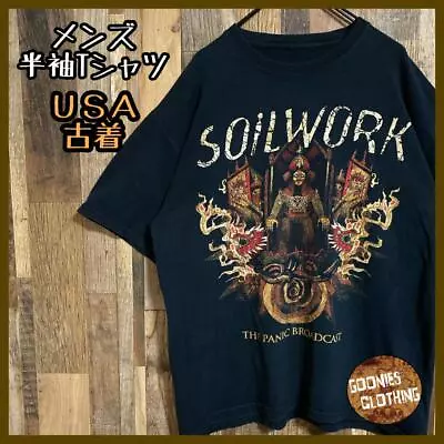 Buy Soilwork Death Metal Band Van T Men'S Usa Old Clothes Short Sleeve T-Shirt • 191.15£