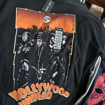 Buy Hollywood Undead Graphic T-Shirt - Black - Adult Unisex 2XL - Rap Rock • 19.42£