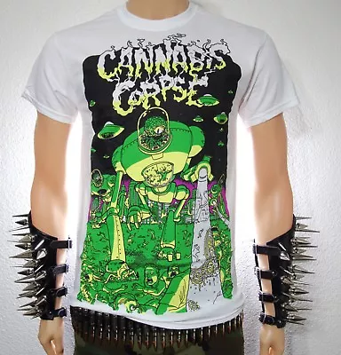 Buy CANNABIS CORPSE (vaporized) Official Band T-Shirt  • 19.32£