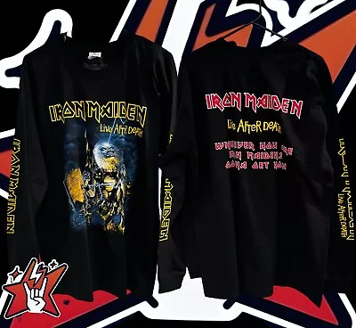 Buy Iron Maiden - Live After Death T-Shirt.   New  Size M Long Sleeve • 26.09£