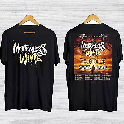Buy New Motionless In White Logo Band Cotton Men S-235XL Shirt 1D1909 • 26.60£