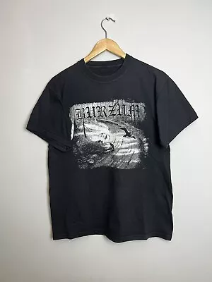 Buy Rare Urzum Hvis Lyset Tar Oss 00s Vtg Black Metal Shirt • 111.10£