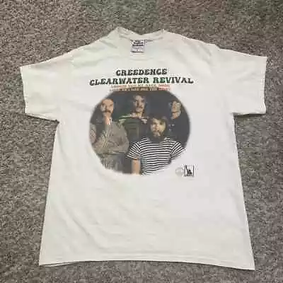 Buy Creedence Clearwater Revival White T Shirt Men Women Gift Tee 2041 • 25.20£