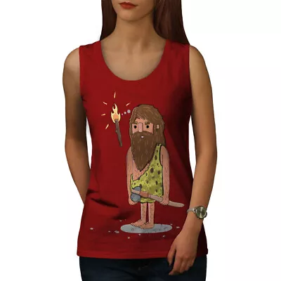 Buy Wellcoda Stone Age Idea Light Bingo Womens Tank Top • 17.99£