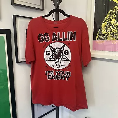 Buy 90’s Vintage GG Allin Tee • 25£