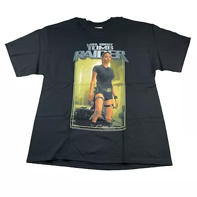 Buy VTG NEW Lara Croft Tomb Raider 2001 Movie Promo Angelina Jolie T-Shirt • XL • 840.23£