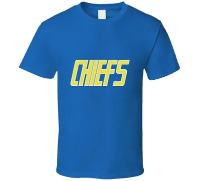 Buy Slap Shot Chiefs Team Logo T-shirt And Apparel T Shirt • 20.54£
