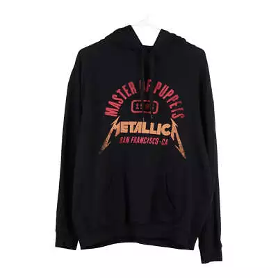 Buy Master Of Puppets Metallica Hoodie - Large Black Cotton Blend • 11.39£