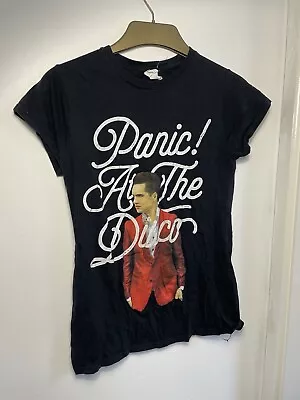 Buy Panic At The Disco Women's T Shirt Size L 100% Cotton • 7.99£