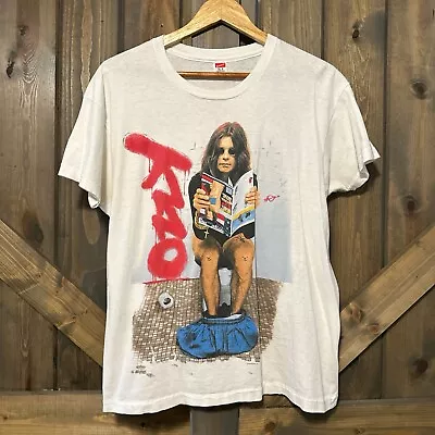 Buy Vintage 1992 Ozzy Osbourne No More Tours Toilet Concert T Shirt White XL • 326.76£