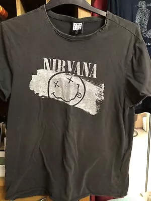 Buy Nirvana T-shirt Amplified Worn Medium Large • 4.75£