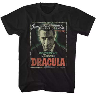 Buy Hammer Horror Lee As Dracula Black T-Shirt • 24.26£