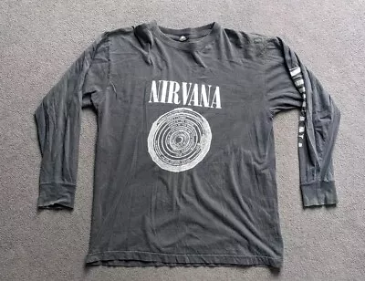 Buy Nirvana Vestibule Long Sleeve T-shirt Original Rare Vintage 1992 Arm Print XL • 800£
