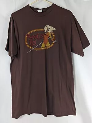 Buy VTG 1990's Thundercats Ho! Cheetara Logo Tee Shirt Brown Sz. XL Bay Island Rare • 60.67£