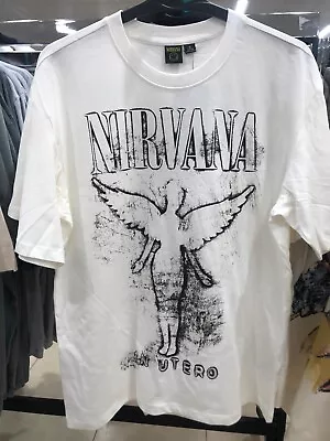 Buy Nirvana In Utero T Shirt Primark 100% Cotton New Tag XS-3XL License Latest Colle • 20£