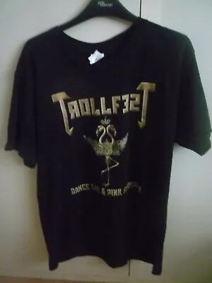 Buy Trollfest - Dance Like A Pink Flamingo Large T-shirt - Unworn / Folk Metal • 9.99£