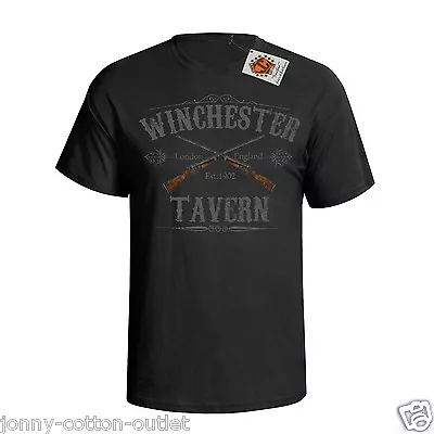 Buy WINCHESTER TAVERN Mens Quality Cotton T-Shirt Zombie Inspired Shaun Of The Dead • 13.99£