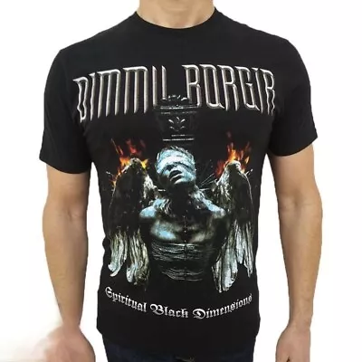Buy Dimmu Borgir  Spiritual Black Dimensions   Black T-Shirt Mayhem • 19.49£