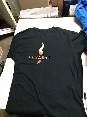 Buy Vintage Flyleaf Rock Band Shirt T-Shirt 2000s Mens X-Large XL Rare Been Cleaned  • 341.46£