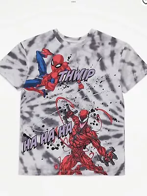 Buy Marvel Spider-Man & Carnage T Shirt. BNWT Age 11-12 Yrs. • 9.99£