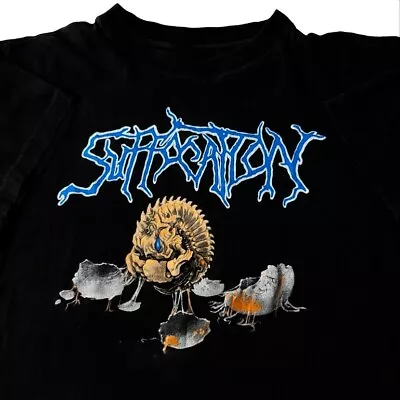Buy Suffocation Effigy Of The Forgotten T-Shirt Cotton Black Men S To 2345XL BE1213 • 19.60£