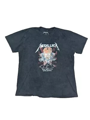 Buy Metallica Soon You’ll Please Their Appetite T Shirt Size 18 Large L Band Tee • 16.59£